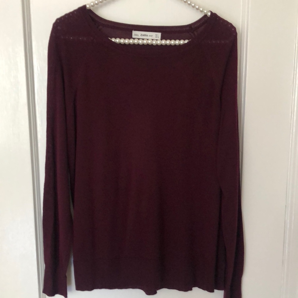 Zara Knit Sweater Size L